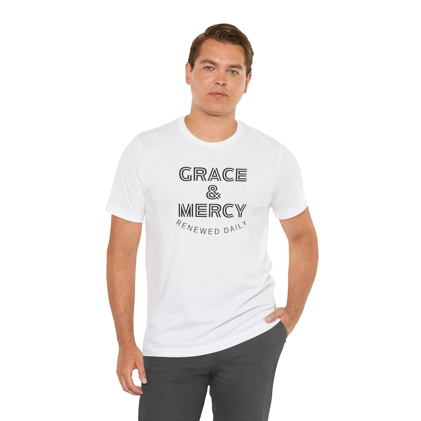 Grace & Mercy Renewed Daily Tee